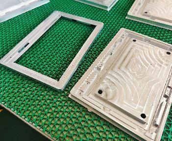 Products processed by CNC machining such as aluminum profiles and stainless steel