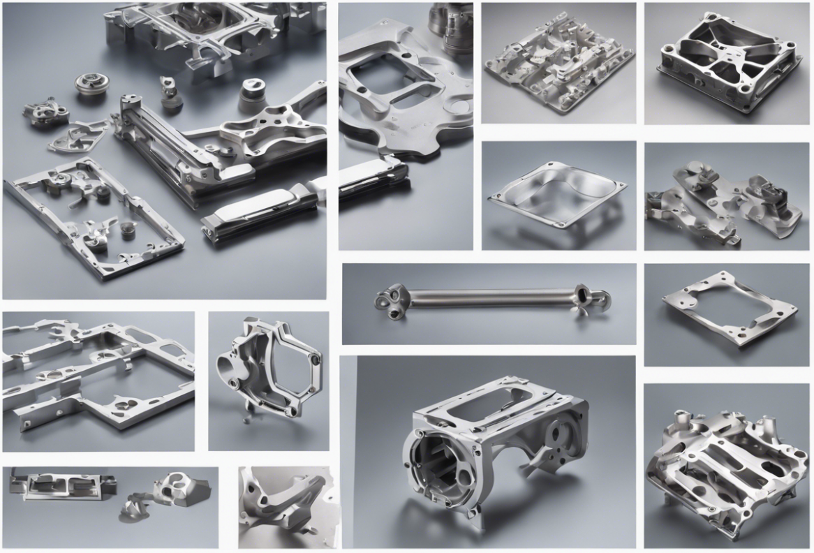 Aluminum die casting frame