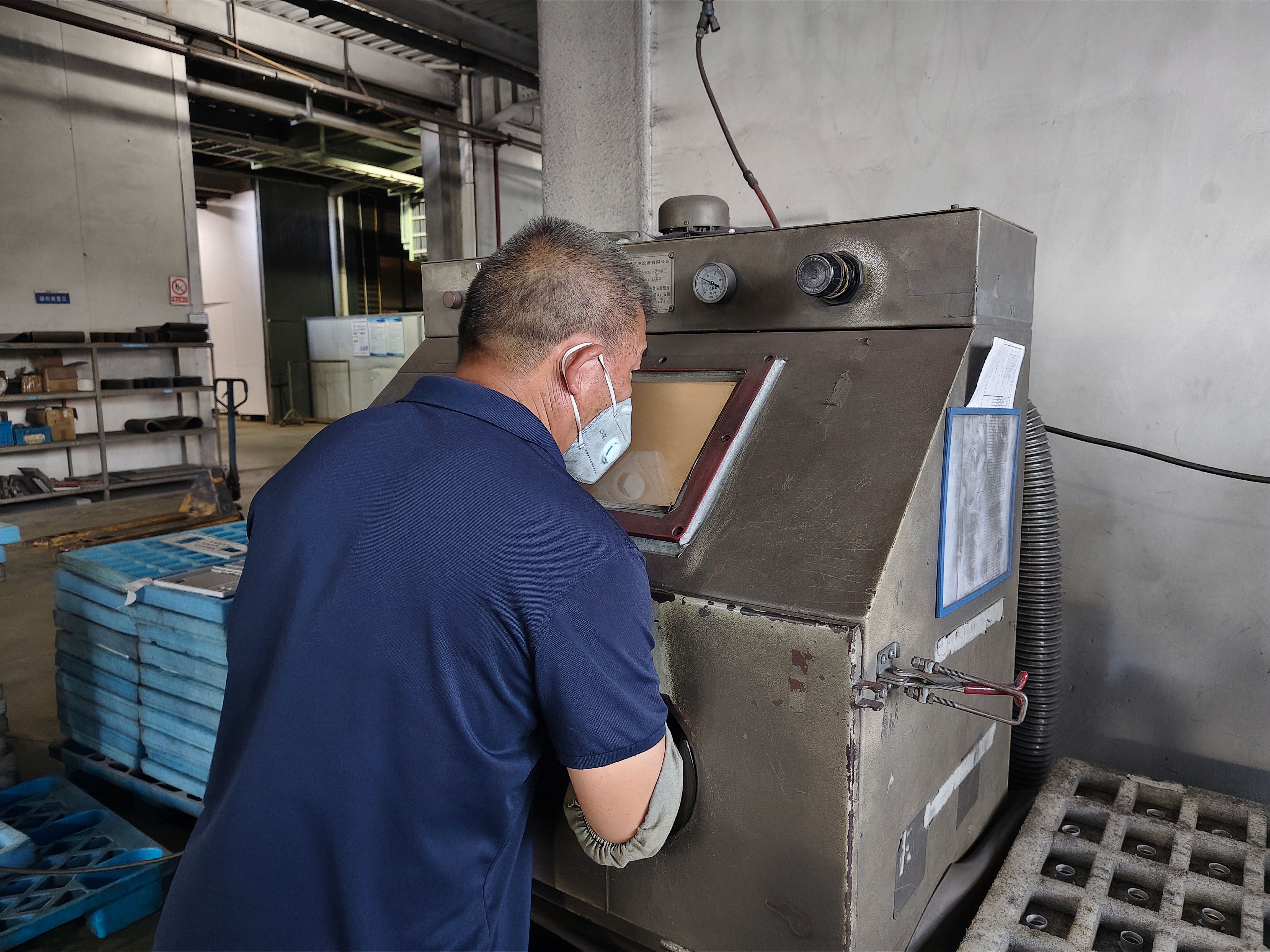 sandblasting